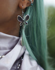 Boucles d'oreille "Alien"