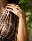 Bracelet-bague "Licorne"