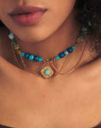 Parure "Blue Lagoon"