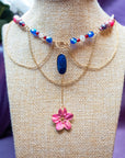 Collier "Fleur froide"