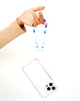 Bijou pour téléphone "Blue drop"