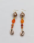Boucles d'oreilles "Ambre"