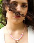 Collier "Cœur guimauve"