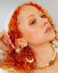 Boucles d'oreilles "Ivoire"