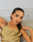 Boucles d'oreilles "Ambre"