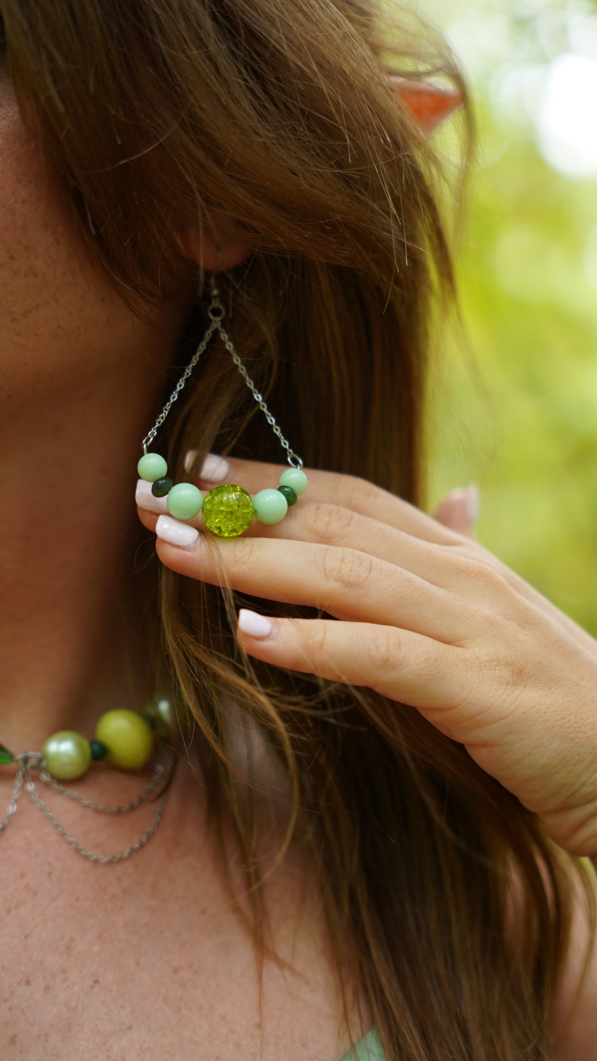Boucles d'oreilles "Elfe"