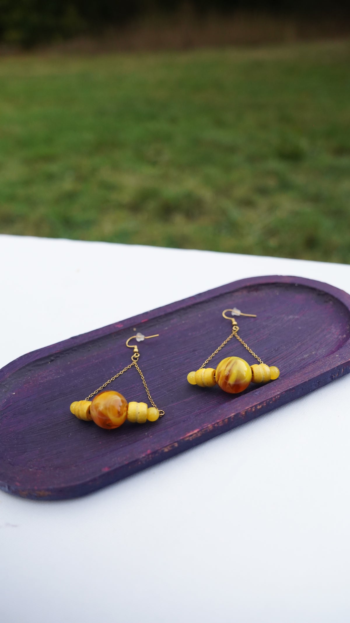 Boucles d'oreilles " Fée"