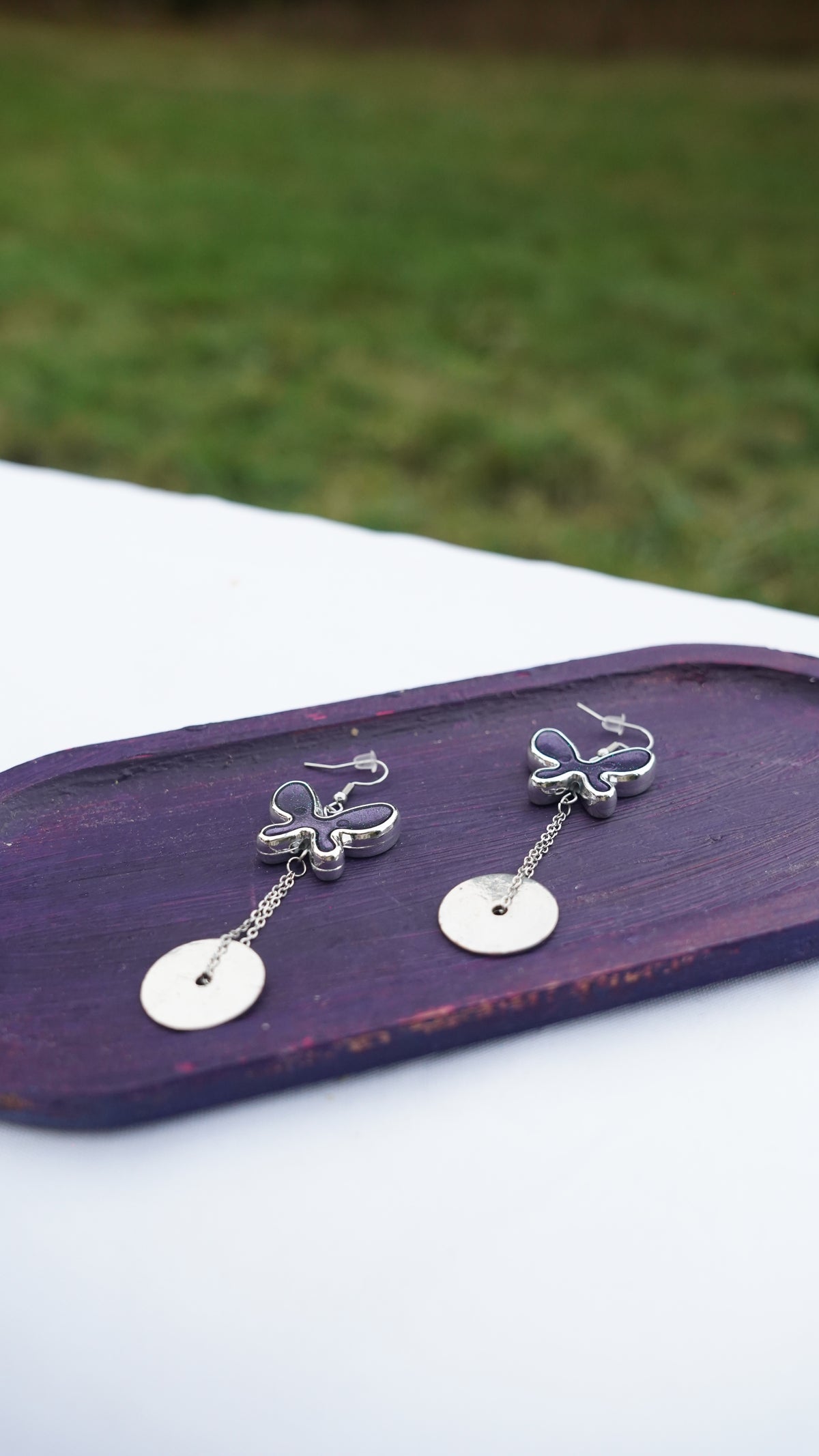 Boucles d'oreille "Alien"