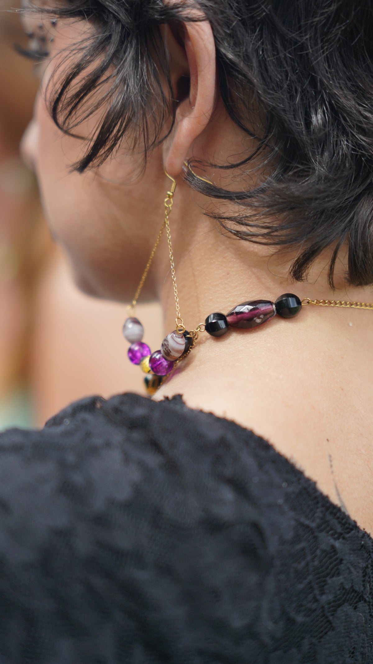 Boucles d'oreilles "Sorcière"