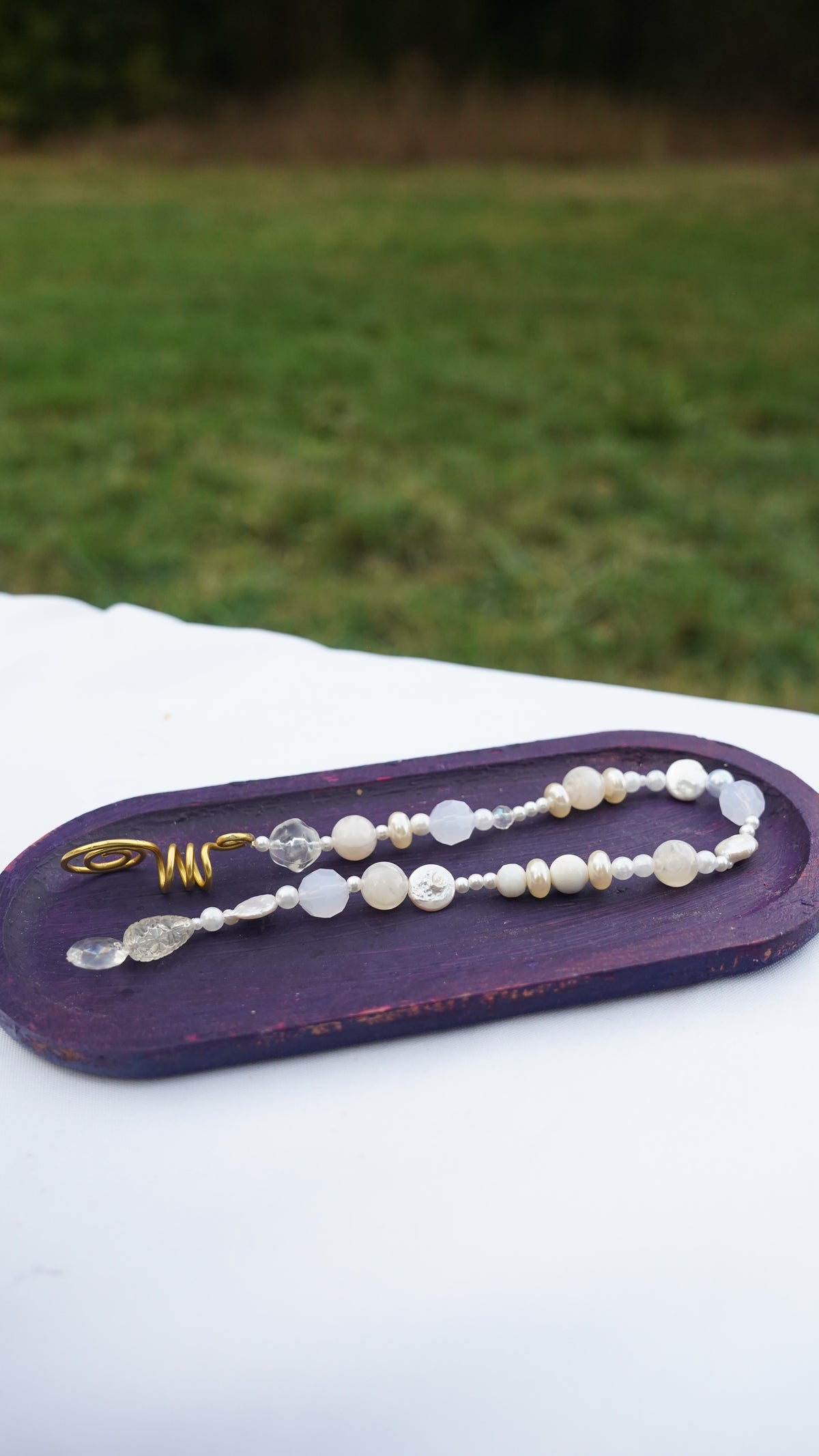 Bijou pour cheveux "Ange"