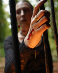 Bracelet-bague "Vampire"