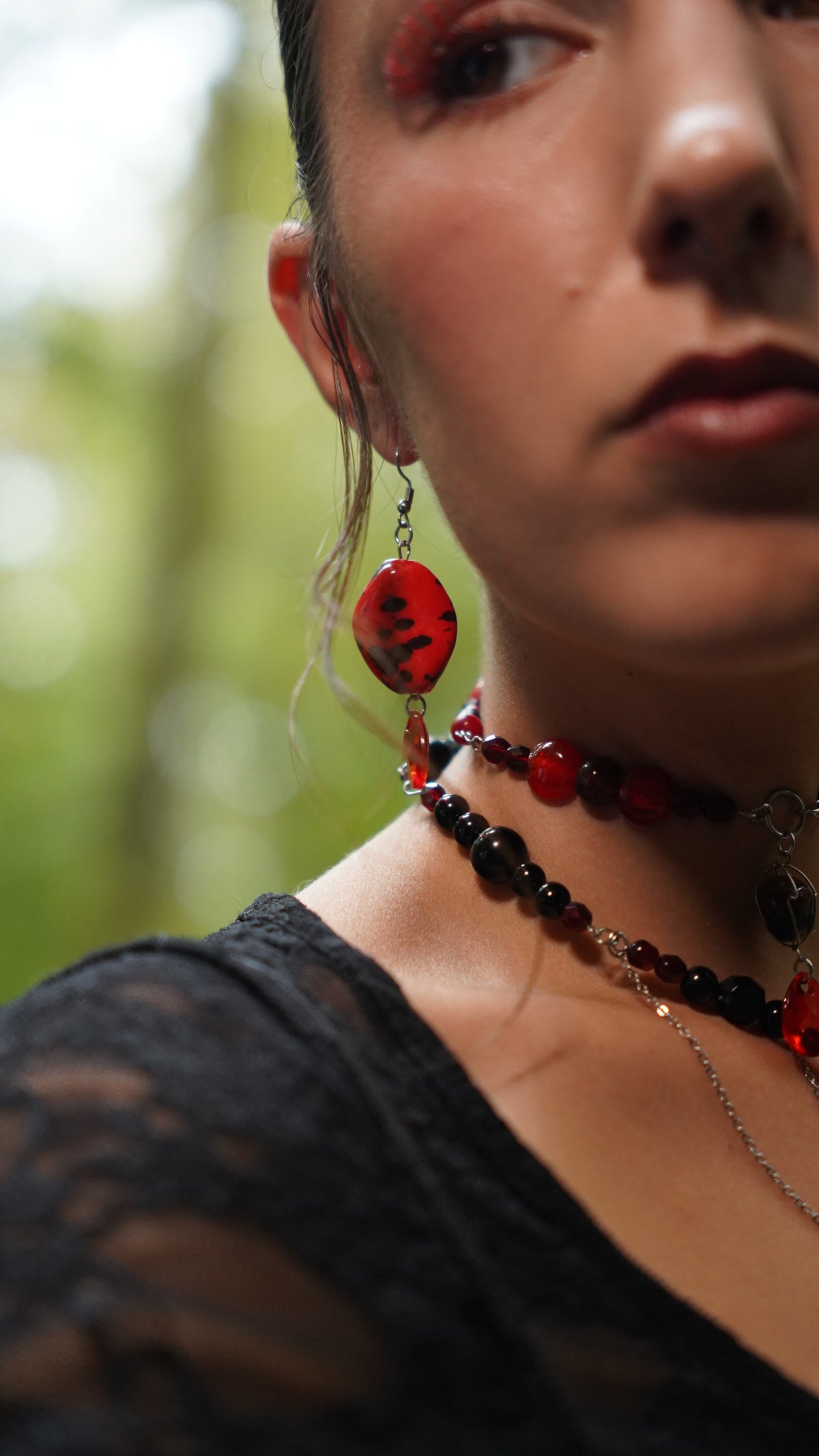 Boucles d'oreilles "Vampire"