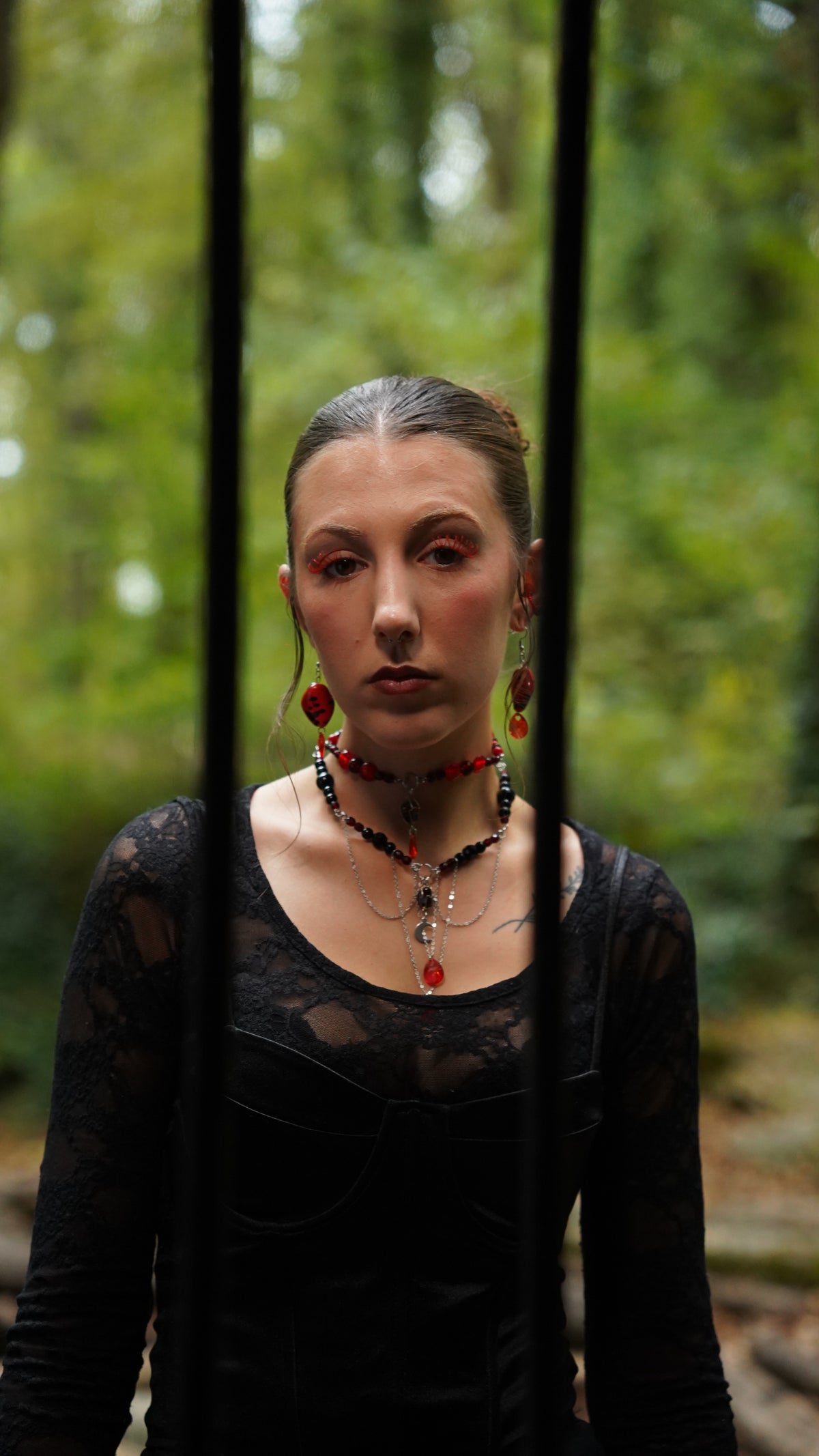 Boucles d'oreilles "Vampire"