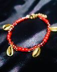 Bracelet "Red Shellfish"