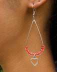 Boucles d'oreilles "Intense love"