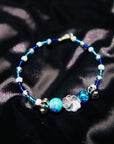 Bracelet "Fleur bleue"
