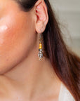 Boucles d'oreilles "Sépia"