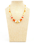 Collier "Orange Juice"